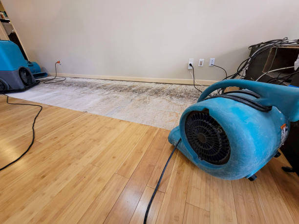 Professional Water Extraction technician working in Warsaw, IL